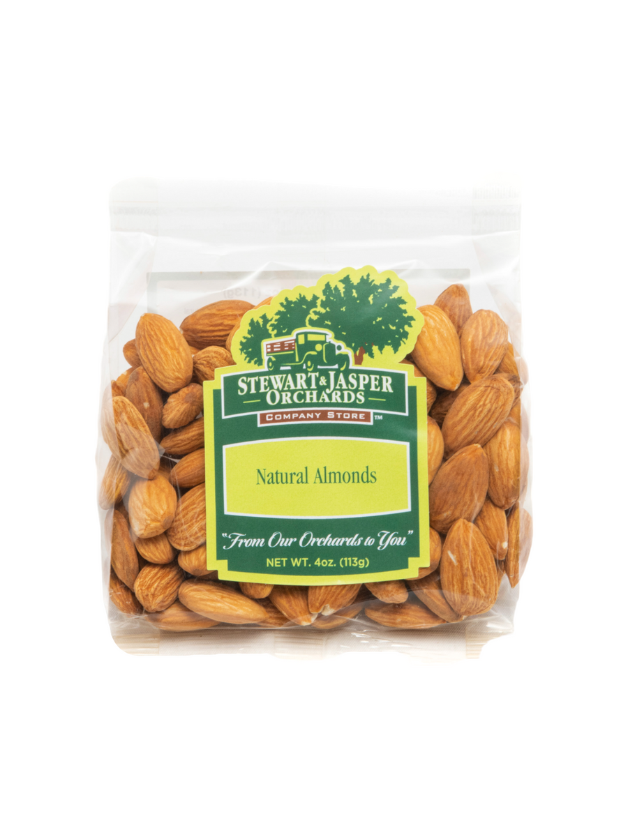 Natural Brown Raw Almonds – Stewart & Jasper Orchards