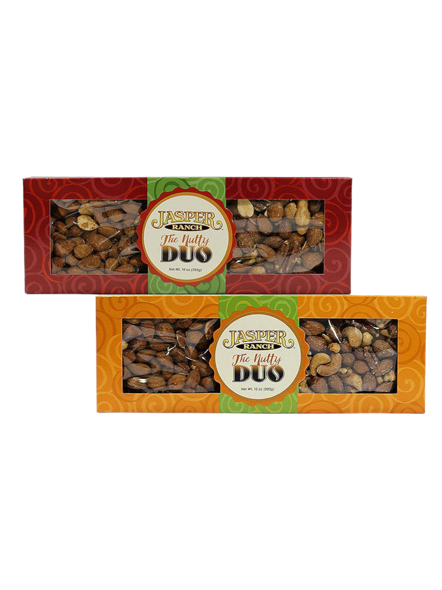 Maple Mixed Nuts & Spicy Cocktail Almonds Nutty Duo – Stewart & Jasper  Orchards