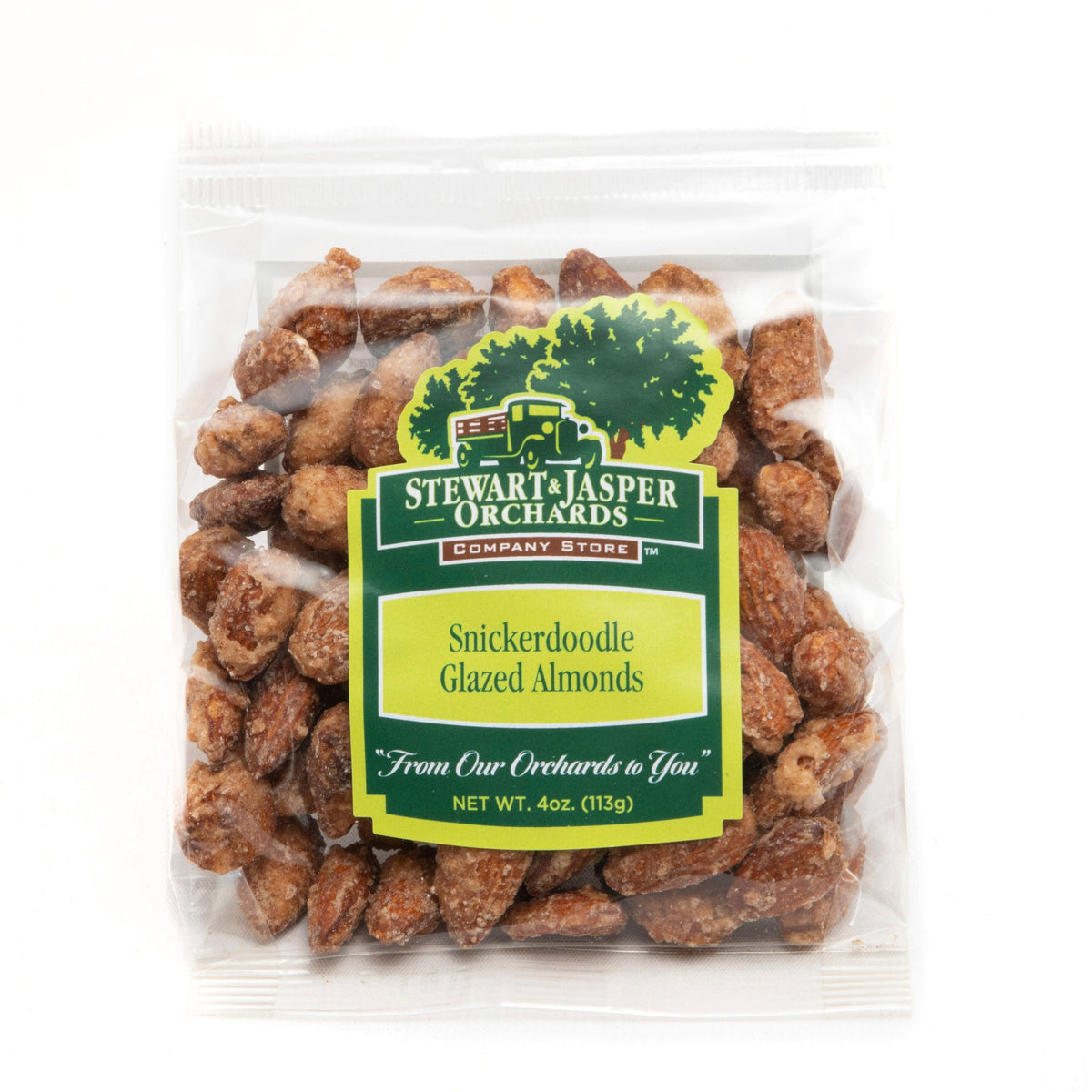 Snickerdoodle Glazed Almonds – Stewart & Jasper Orchards