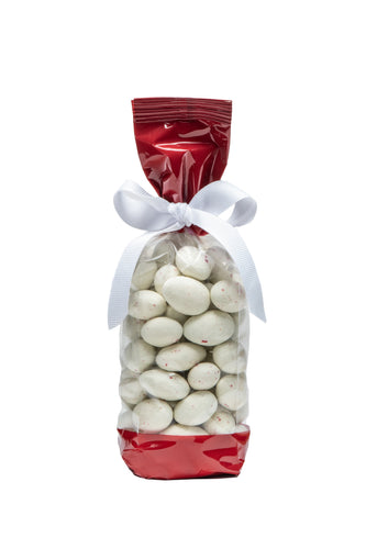 Candy Cane Chocolate Almonds