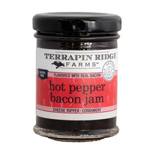 Load image into Gallery viewer, Terrapin Ridge Hot Pepper Bacon Mini Jam 2oz