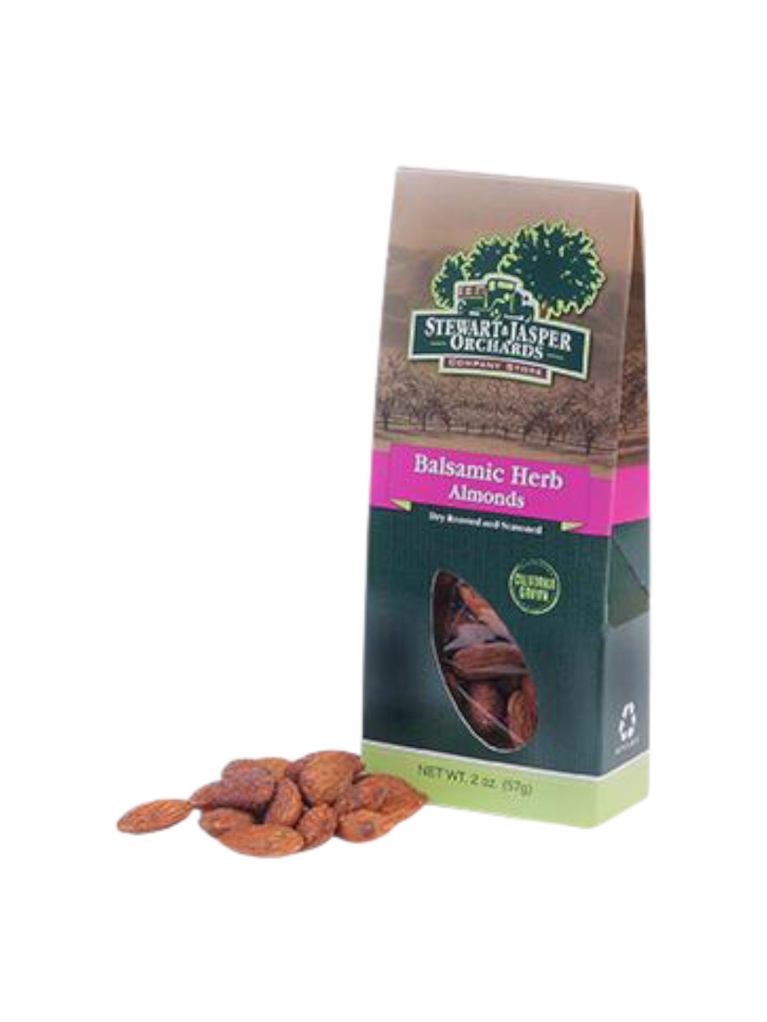 Balsamic Herb Almonds – Stewart & Jasper Orchards