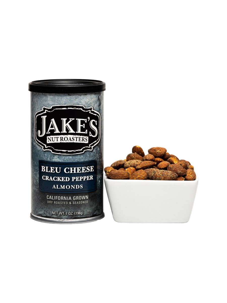 Jake's Bleu Cheese Cracked Pepper Almonds Stewart & Jasper Orchards