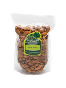 Natural Brown Raw Almonds