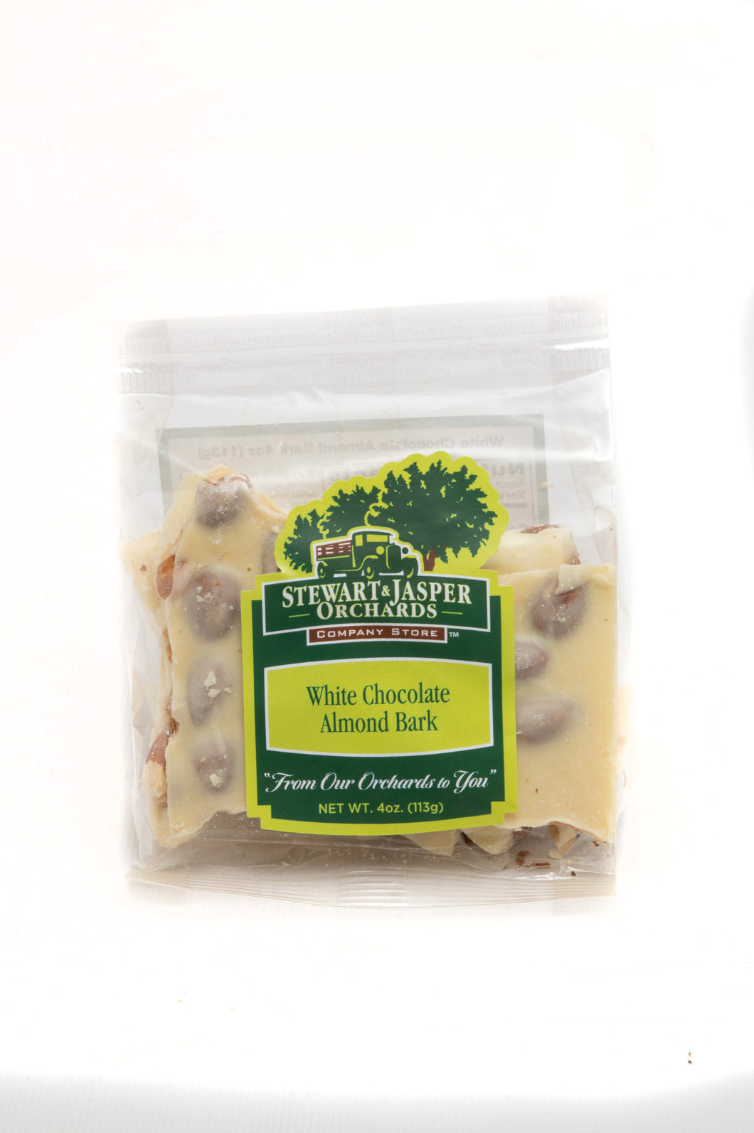 White Chocolate Almond Bark